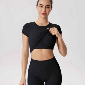 بنطال يوغا بقصّة بوت كات مع جيوب