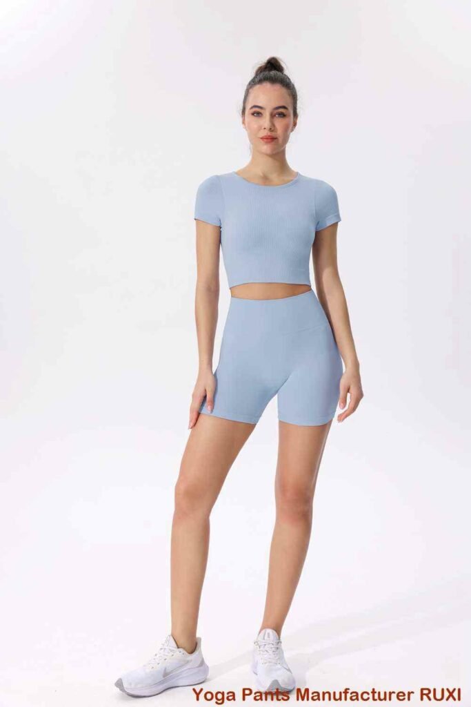 شورت رياضي مبطن للنساء RUXI